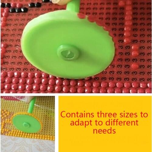 1 Set Cross Stitch Fast Finish Painting Aceessries Multipurpose Point Drilling Tool Point Drill Pen With Wheel Diamond Painting