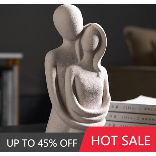 New Modern Art Abstract Sculptur Home Decor Living Room Office Couple Decorations Bedside Decoration Porch Wine Cabinet Crafts
