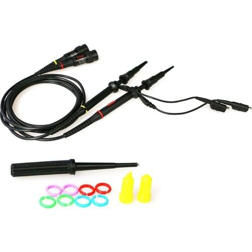 2PCS/lot High quality P2000 Series DC-60MHz Oscilloscope Probe For P2060 BNC multi-function Test Lead kit
