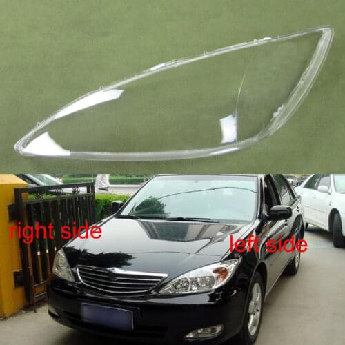 Front Headlamps Transparent Lampshades Lamp Shell Cover Headlight Cover Lens For Toyota Camry 2002 2003 2004