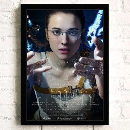Death Stranding PS Game Comics Poster Quality Wall Art Painting Print On Canvas Bar Cafe Room Poster Pictures Home Decor