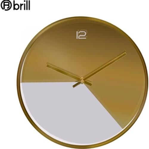 Luxury Nordic Metal Wall Clock Modern Design Abstract Creative Silent Wall Clocks Home Decor Living Room Reloj De Pared 3d Clock