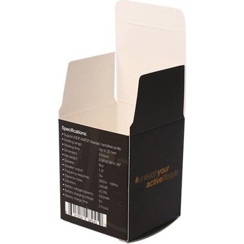 Folded Corrugated Inner Carton eletronic cosmetic Packaging paper Box