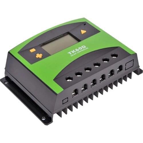 Solar Charge Controller 12V24V 60A/50A/40A/30A LCD solar Panel Controller Home Charger With light control time controler