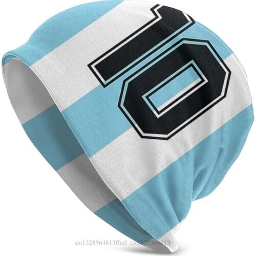 Knit Hat D10S Argentina Winter Warm Beanie Caps For Men Women Diego Armando Franco RIP Mourns Skullies Beanies Ski Caps Bonnet