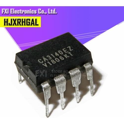 10PCS CA3140EZ CA3140 DIP8 DIP 4.5MHz, Operational Amplifier with Input/Bipolar Output CA3140E new original
