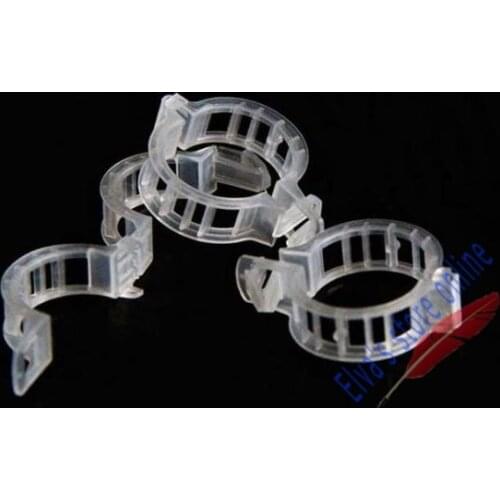 100pcs plant clip plastic tomato clip plant fastener plant vines Tomato Flower Vegetable Farming Clip