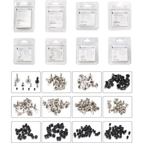 100pcs Sewing machine screw brother pegasus siruba kansai singer typical needle plate /feed dog/presser foot screw