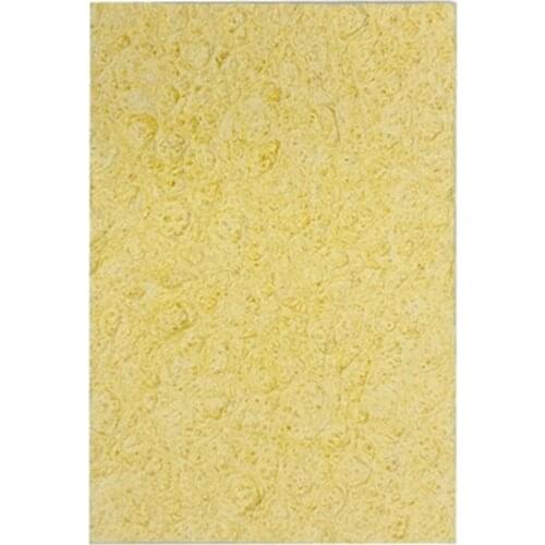 100Pcs Yellow Cleaning Sponge Cleaner for Enduring Electric Welding Soldering Iron