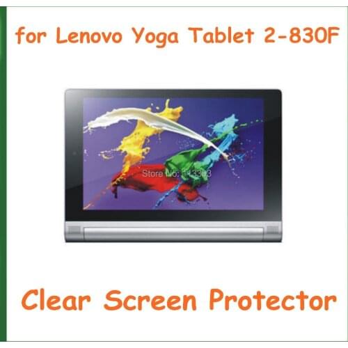 20pcs CLEAR Screen Protector for Lenovo Yoga Tablet 2 8 inch 830 830F 830LC 831F Tablet No Retail Package Protective Film