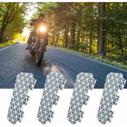 4/8 PCS Bicycle Reflective Stickers Bike Spoke Stickers Safety Wheel Rim Spoke Decals Bicycle Tools Bike Spoke Reflector