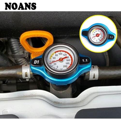 Car Accessories For Lexus Honda Civic Opel astra h j Mazda 3 6 Kia Rio Ceed Volvo Water Tank Cap With Temperature Gauge Meter