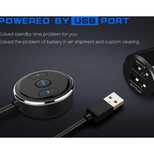 3.5mm AUX Car Kit Adapter Car Bluetooth-compatible Receiver 4.1 Stereo Mobile Wireless Audio Receiver Car accessories