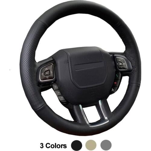 For Land Rover Range Rover Evoque 2012 2013 2014 2015 2016 2017 2018 2019 Funda Volante Stuurhoes Car Auto Steering-Wheel Cover