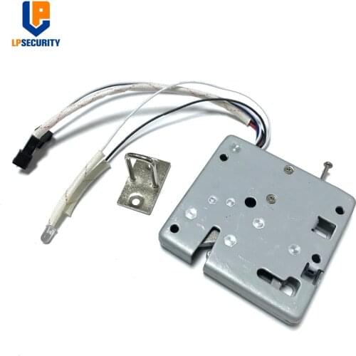 DC12V Mini electrical door Lock Smart Cabinet Lock fail secure for cupboard case anti-theft with door on/off status detection