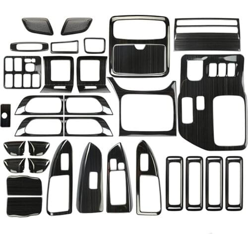 For Toyota Prado 2003 2004 2005 2006 2007 2008 2009 Stainless Steel Interior Accessories Air Outlet Decorative Patch