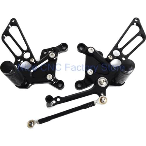 New CNC Billet Racing Adjustable Rearset Foot Pegs Rear Sets For MV Agusta F4 Models 1998 1999 2000 2011-2016