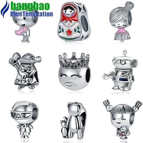 Wholesale DIY beads alloy bijoux jewelry making supplies findings clasps women and men bracelets charms accessories beads B3