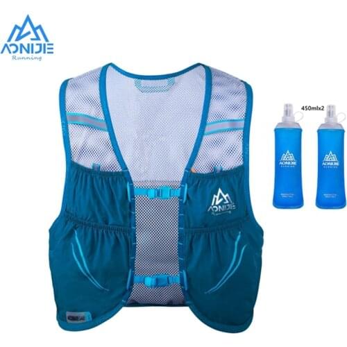 AONIJIE 2.5L Running Backpacks Ultralight Outdoor Bags Portable Hydration Pack Vest For Camping Hiking Cycling Marathon C932S