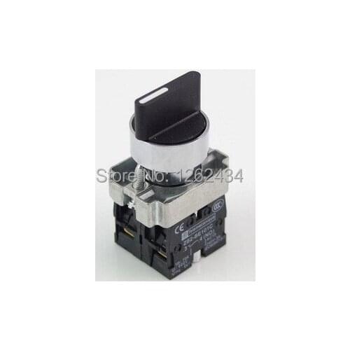 XB2BD53C 2NO 3 Positions Momentary Select Selector Switch Replaces Telemecanique