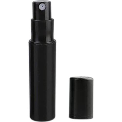 100Pcs / Lot 2Ml Black Plastic Perfume Spray Bottle Sample Spray Sprayer Atomizer Perfume Bottle