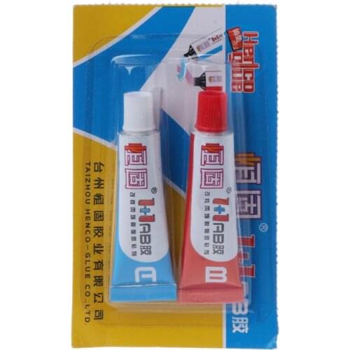2Pcs Epoxy Resin Adhesive AB Glue For Glass Metal Ceramic Wood Multipurpose Glue
