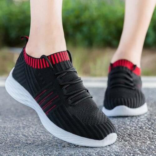 2021 Women Shoes Flats Fashion Sneakers Women Casual Ladies Shoes Woman Lace-Up Mesh Breathable Female Sneakers Zapatillas Mujer