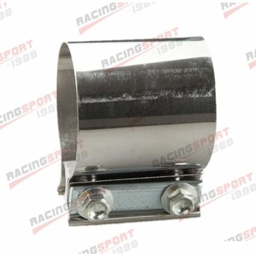 3.5" Stainless Steel Exhaust Flat Band Clamp/Clamps