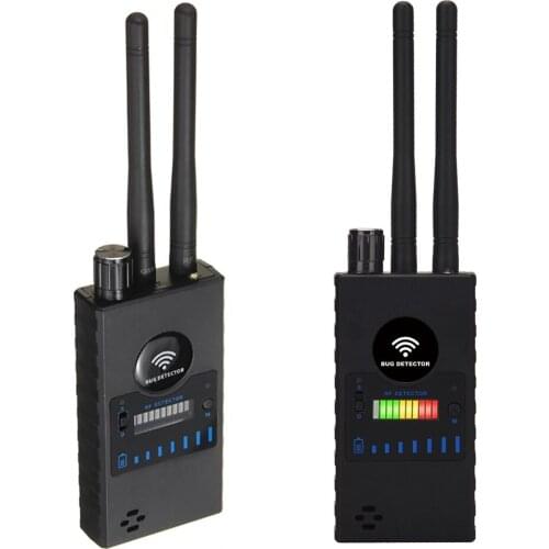 Anti Spy Hidden Camera Detector GSM Mobile Audio Bug Finder GPS Lens RF Signal Tracker Detect Mini Spy Bug Scan Finder Radio Sca