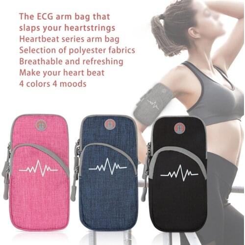 Running Armband Phone Case 4-6.5 Inch Holder Phone Bag Jogging Fitness Arm Band Sports Bag Cover Universal