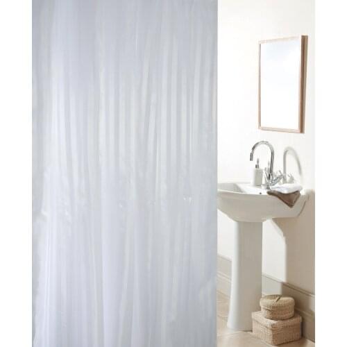 FREE SHIPPING Diplon Mildewproof Waterproof High Quality 180*200 Polyester Shower Curtain White Curtain Bathtub Art Decor
