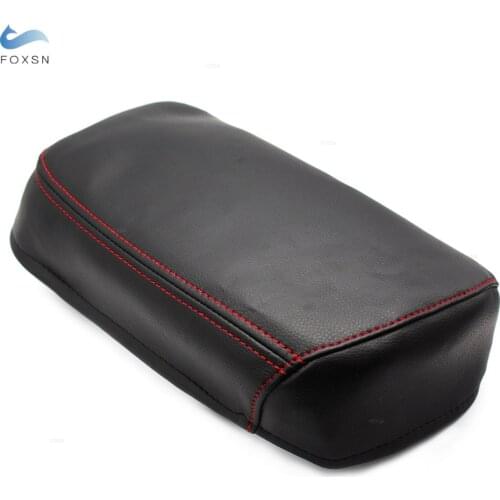 For Nissan Qashqai 2008 2009 2010 2011 2012 2013 2014 2015 2016 Microfiber Leather Center Console Armrest Box Pad Cover Trim