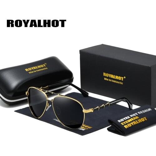 RoyalHot Men Women Polarized Alloy Fashion Oval Frame Sunglasses Driving Sun Glasses Shades Oculos masculino Male 900141