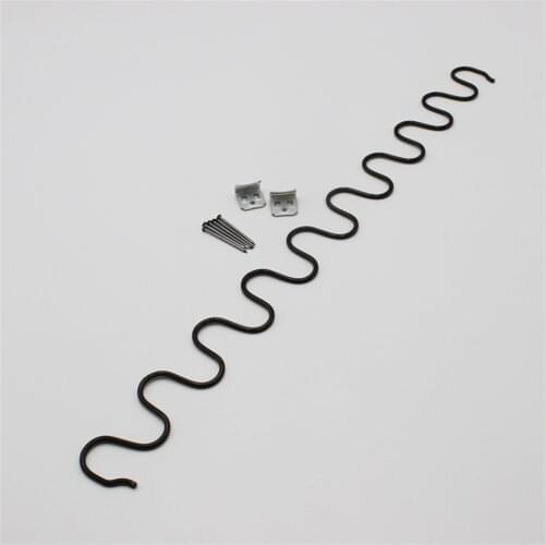 Spring Clips Screws Included DIY Zig Zag Recliner Sofa Repair Kit, 35cm - 60cm