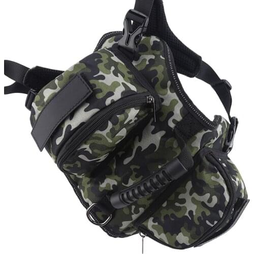 Pet Dog Backpack Saddle Bag Medium Big Large Dogs Bag Outdoor Sport Hiking Camping Training Polyester Pet Carrier Pitull