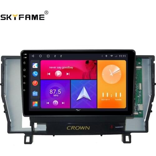 SKYFAME Android Car Navigation Radio Multimedia Player For TOYOTA CROWN 12 2003-2007 Auto stereo system