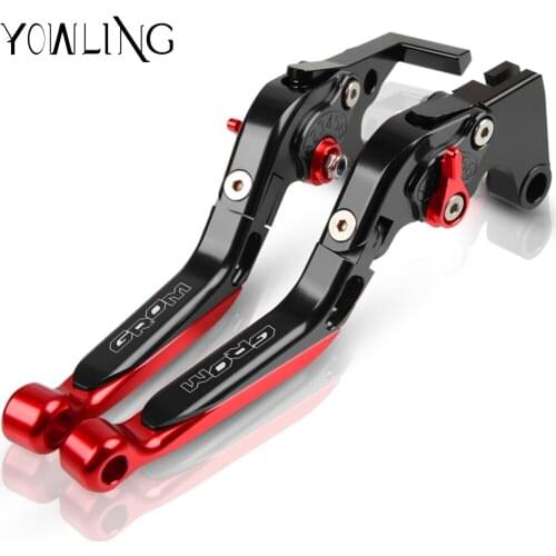 Motorcycle Extendable Adjustable Handle Levers Brake Clutch Lever For Honda GROM MSX 125 2013 2014 2015 2016 2017 2018 2019