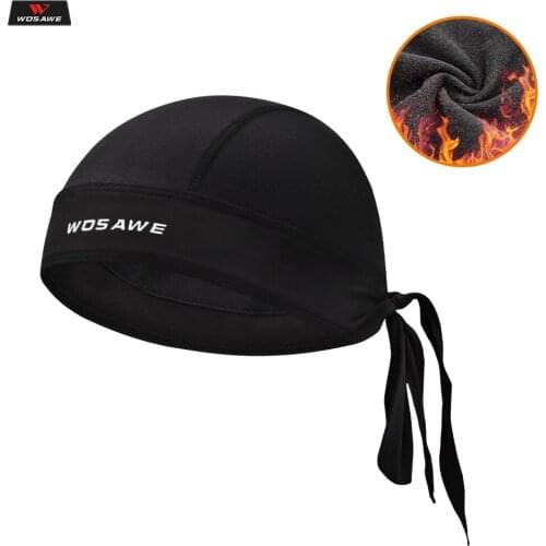 WOSAWE Motorcycle Headwear Sport Skull Caps Anti-UV Cycling Helmet Hat Running Riding Hiking Ski MTB Bike Bandana Headband