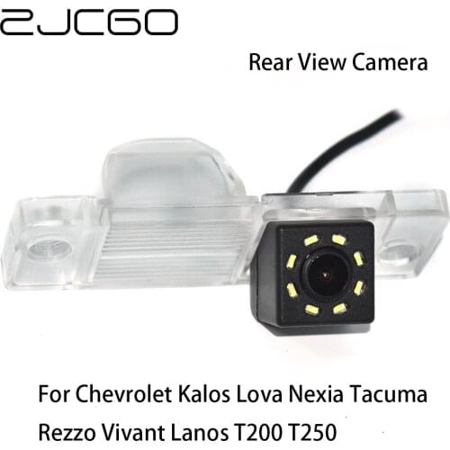 ZJCGO Car Rear View Reverse Back Up Parking Waterproof Camera For Chevrolet Kalos Lova Nexia Tacuma Rezzo Vivant Lanos T200 T250