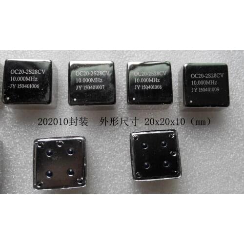1pcs Constant Temperature Crystal Oscillator OCXO 10MHz 202010 Low Noise, Fast and Stable, Low Power Consumption