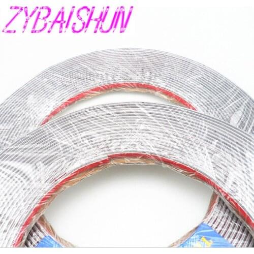 10mm x 15m car chrome hair styling tools decoration band decoration for Kia Rio K2 K3 K5 K4 Cerato,Soul,Forte,Sportage R,SORENT