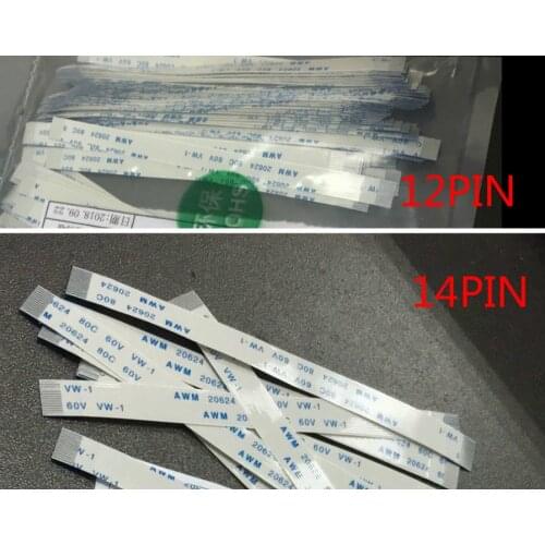 10pcs-20pcs For ps4 controller usb charging board flex cable ribbon flim 12pin/14pin