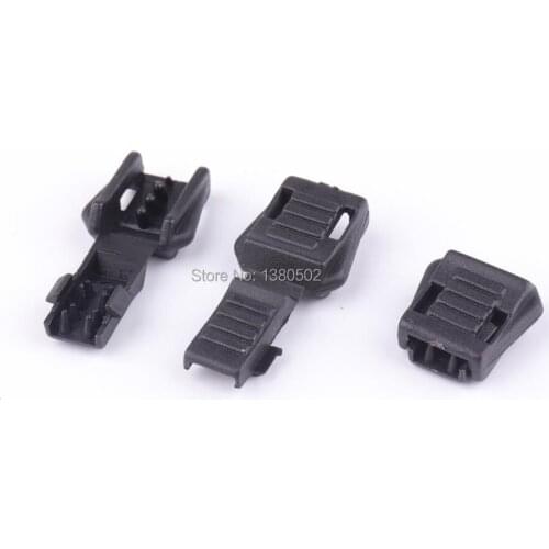 20pcs/lot plastic Paracord Zip Clip Rope Zipper Pull Cord Lock Stopper Buckle for backpack garment accessories