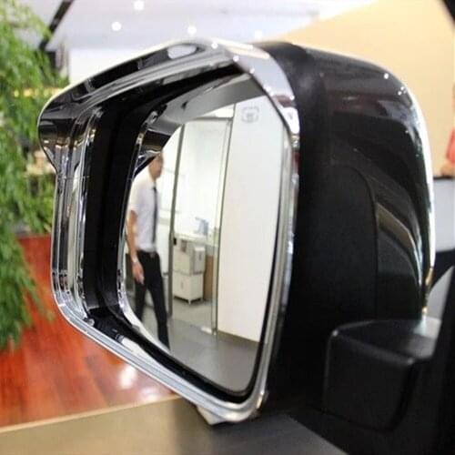 Accessories For Dodge Journey JUCV Fiat Freemont 2009-2016 2017 2018 Rearview mirror Sun Rain Guard Shield Deflector Cover Trim