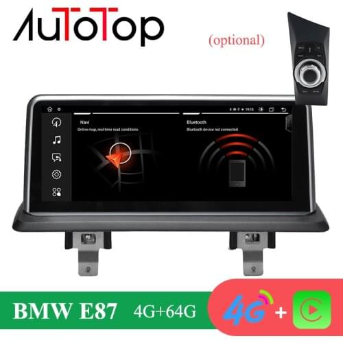 AUTOTOP Car GPS Navigation Radio Player Multimedia For BMW 1 Series 120i E81 E82 E87 E88 Car Monitor Head Unit 4G+64G Carplay 4G