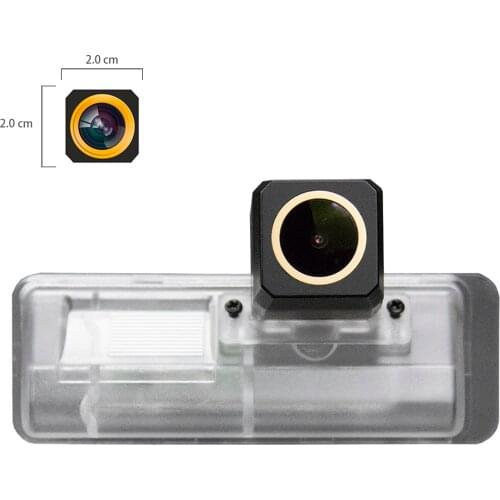 Misayaee Golden HD Car Rear View Reverse Camera Plate Light for Lexus ES200/ES250/ES240/ES300h/ES350/ES400/ES450 2013-2016