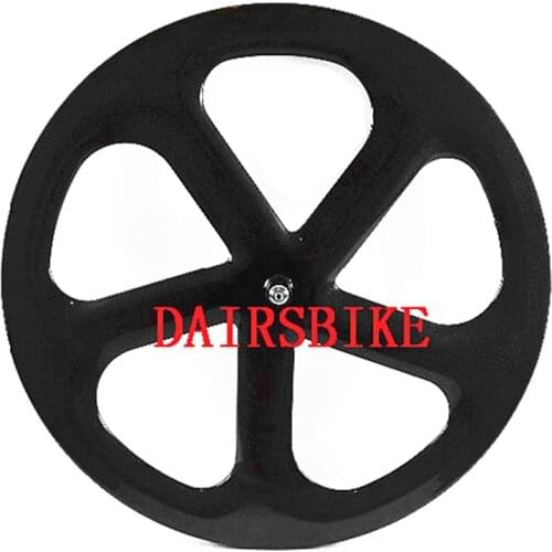 Free shipping carbon wheels road 5 spokes wheels clincher/tubular 700c 23mm width track 5 spokes wheels Fixed gear spokes wheels