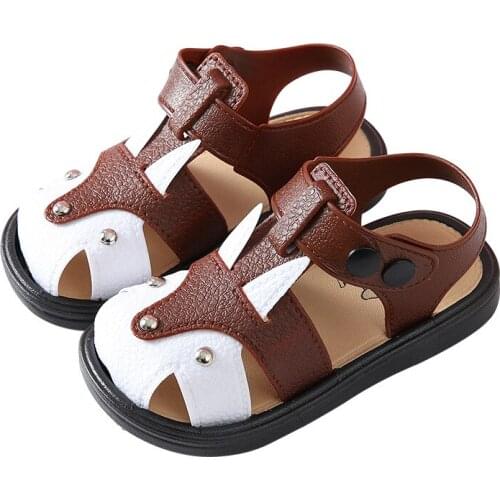 CMSOLO Sandals Shoes Little Baby Toddlers Sandals Outdoor Shoes Summer New Fashion Boys Girls Lovely Sandal Shoes Heels Flat
