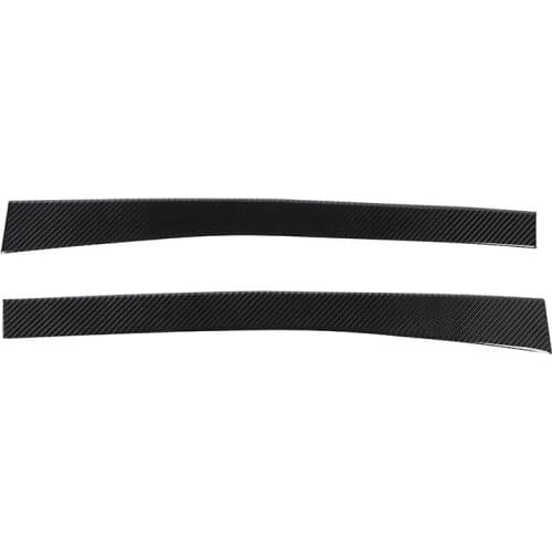 Carbon Fiber Car Tailgate Trim Decoration Stickers for Chevrolet Camaro 2012 2013 2014 2015 Exterior Accessories