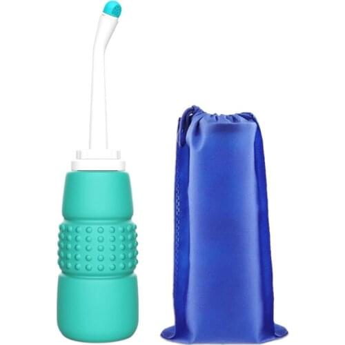 HLZS-Upgraded 350Ml Portable Travel Handheld Bidet Sprayer Personal Cleaner Hygiene Bottle Spray Washing Tool for Pregnant